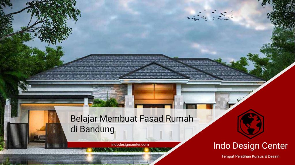 Belajar Membuat Fasad Rumah di Bandung