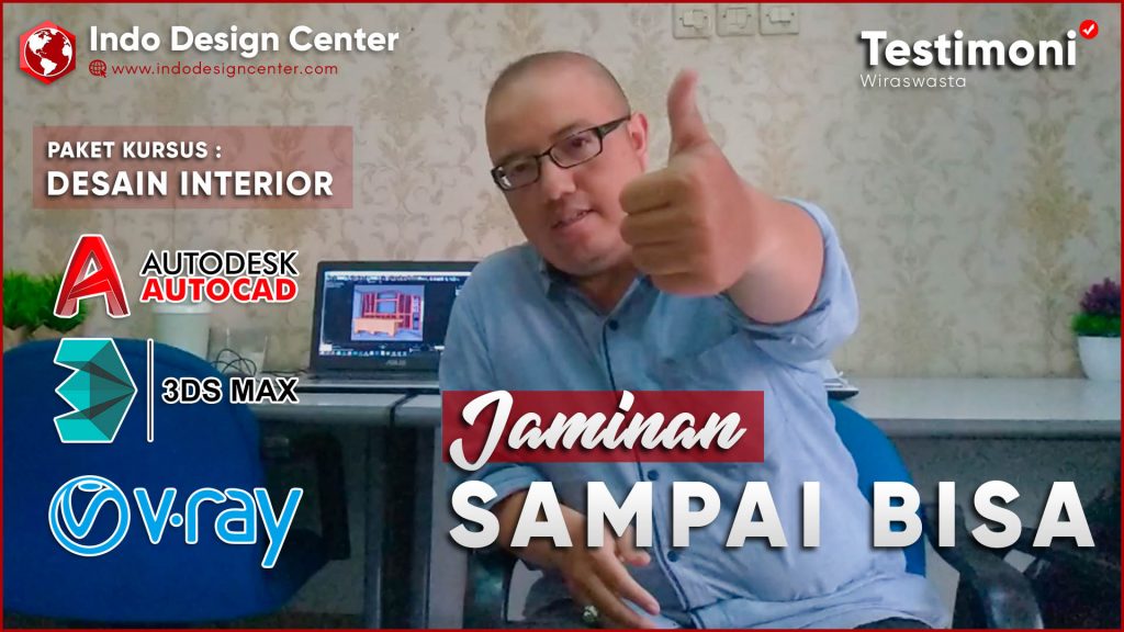 Danu-Desain Interior-Indo Design Center-Kursus Autocad Terbaik Jaminan Sampai Bisa