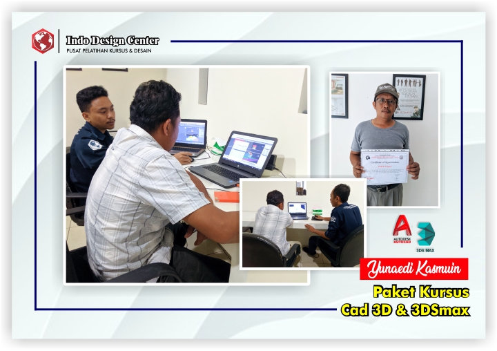 Kursus- Autocad - 3D - 3DSmax - Pak - Yunaedi - Kasmuin - Indo-Design-Center-Tangerang-Header