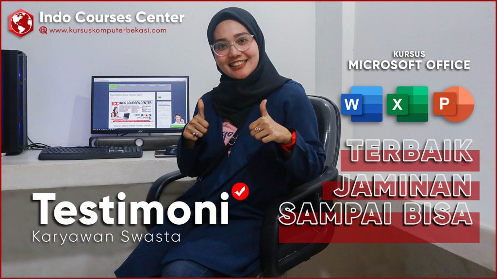 Kursus Microsoft Office Terbaik Di Indonesia JAMINAN SAMPAI BISA @Testimoni Karyawan Swasta