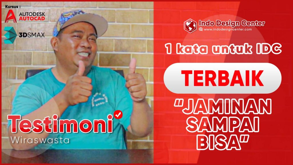 1 kata untuk idc TERBAIK👍👍 Kursus Autocad 2D,3D 3Dsmax @Testimoni Wiraswasta Bengkel Bubut Di Babelan Bekasi-cvr