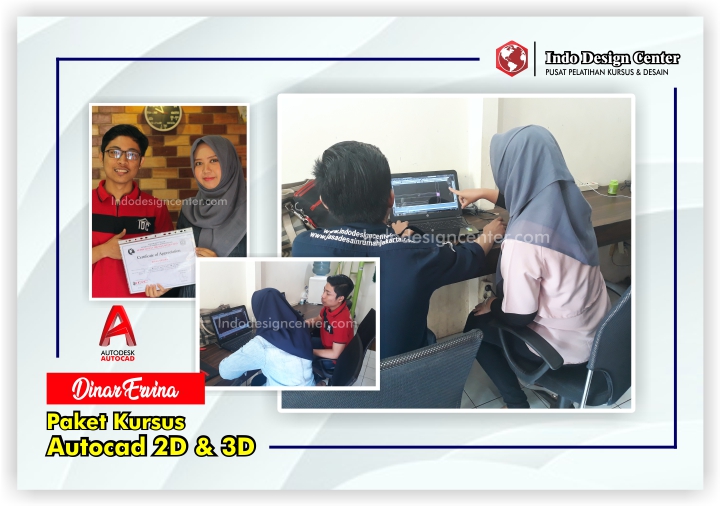 Kursus-AutoCAD-2D-3D-Mba-Dinar-Ervina-Indo-Design-Center-BandungHeader