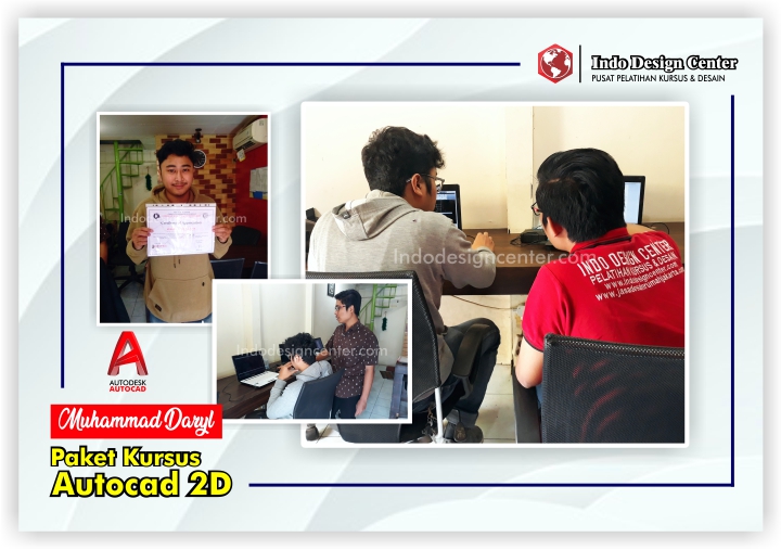 Kursus-Autocad -2D-Mas-Muhammad-Daryl- Indo-Design-Center-Bandung-Header
