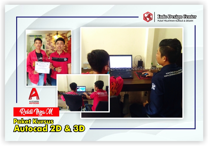 Kursus- Autocad-2D-Mas-Reldi-Ihza-M- Indo-Design-Center-Bandung-Header