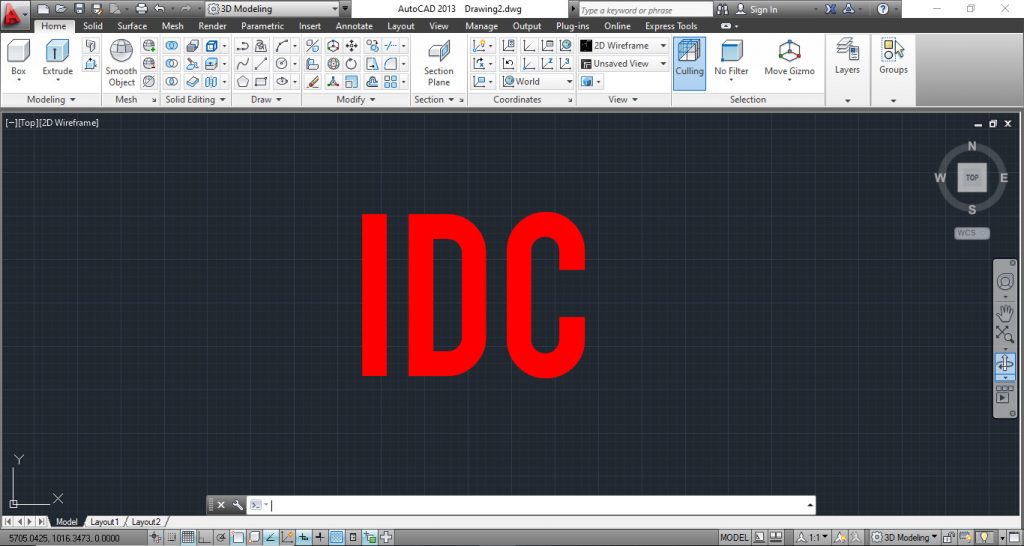 Memulai Autocad 3D
