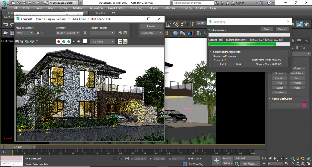 Proses Rendering MAX 2