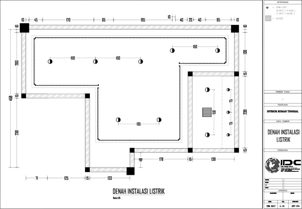 Denah Instalasi Listrik