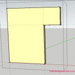 Modeling Pintu Di Sketchup
