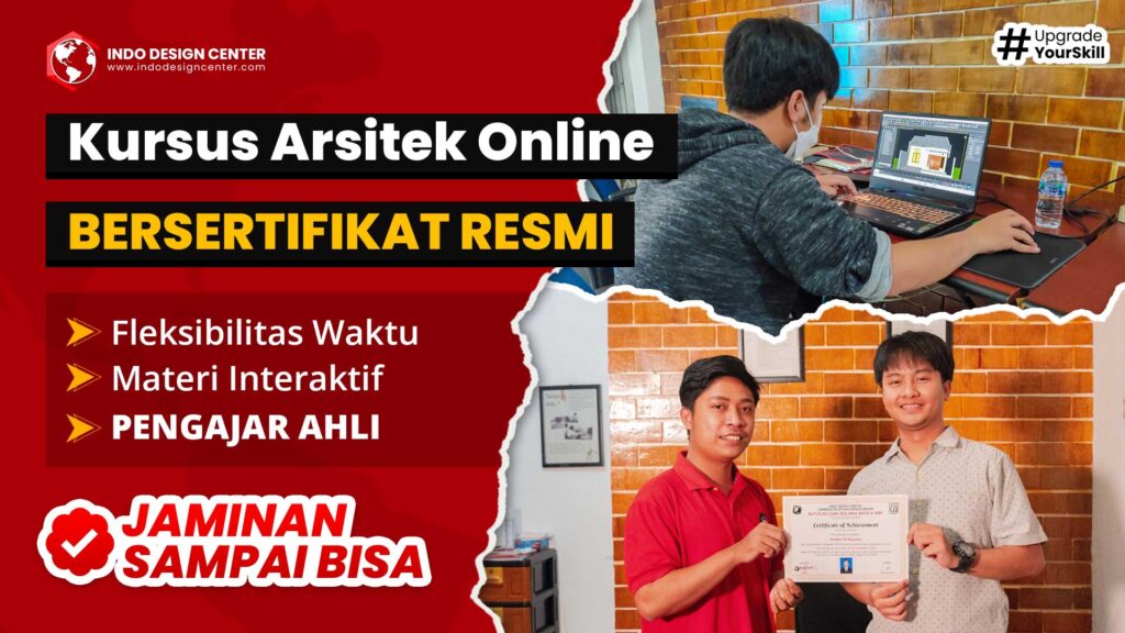 Kursus Arsitek Online Bersertifikat Resmi
