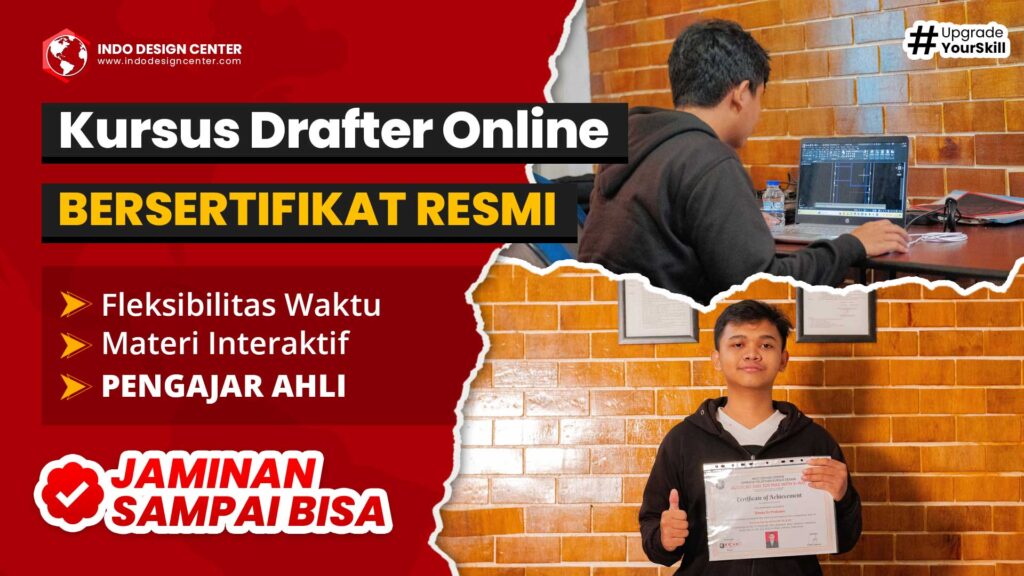 Kursus Drafter Online Bersertifikat Resmi