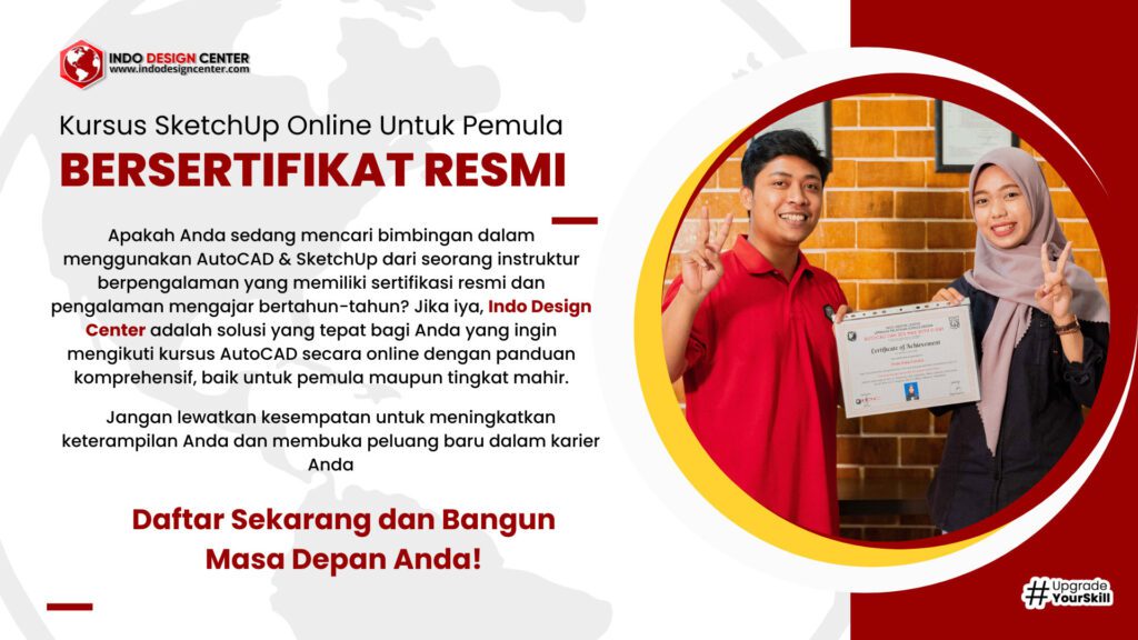 Kursus SketchUp Online Untuk Pemula