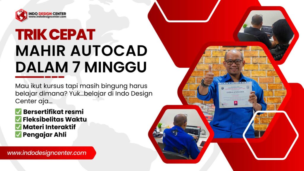 Trik cepat mahir AutoCAD dalam 7 Minggu