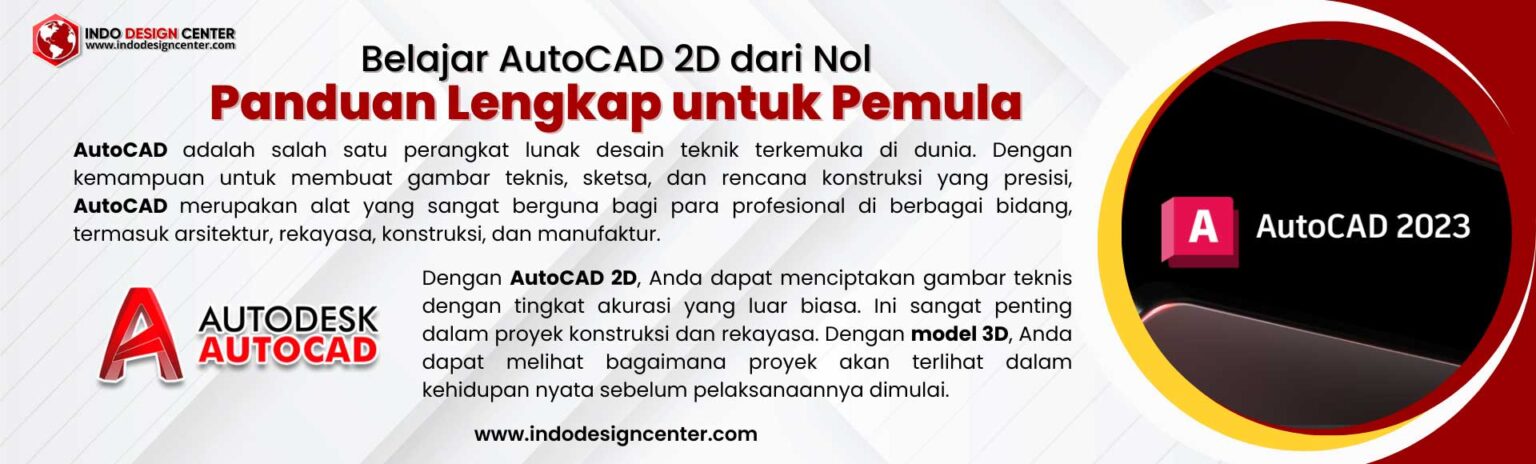 Belajar Dari Nol Kursus AutoCAD 2D di Jakarta Barat