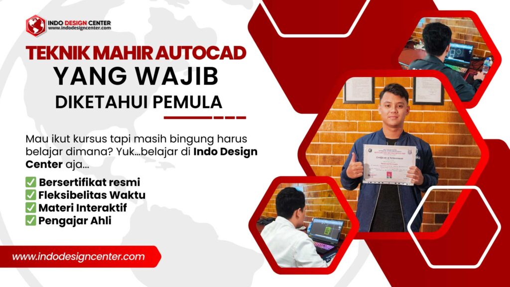 Teknik Mahir AutoCAD yang wajib diketahui pemula