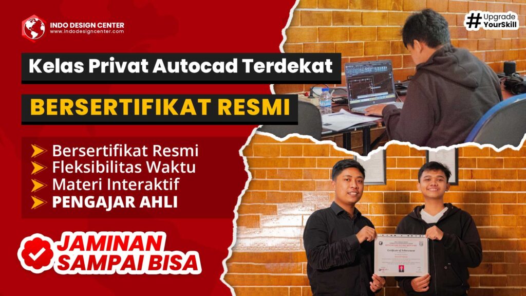 Kelas Privat Autocad Terdekat BERSERTIFIKAT RESMI