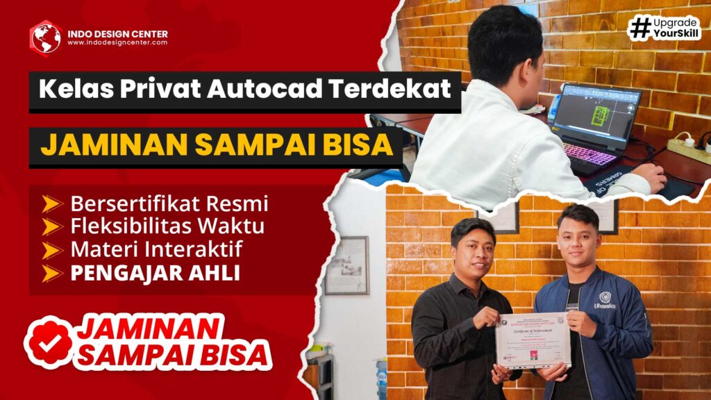 Kelas Privat Autocad Terdekat JAMINAN SAMPAI BISA