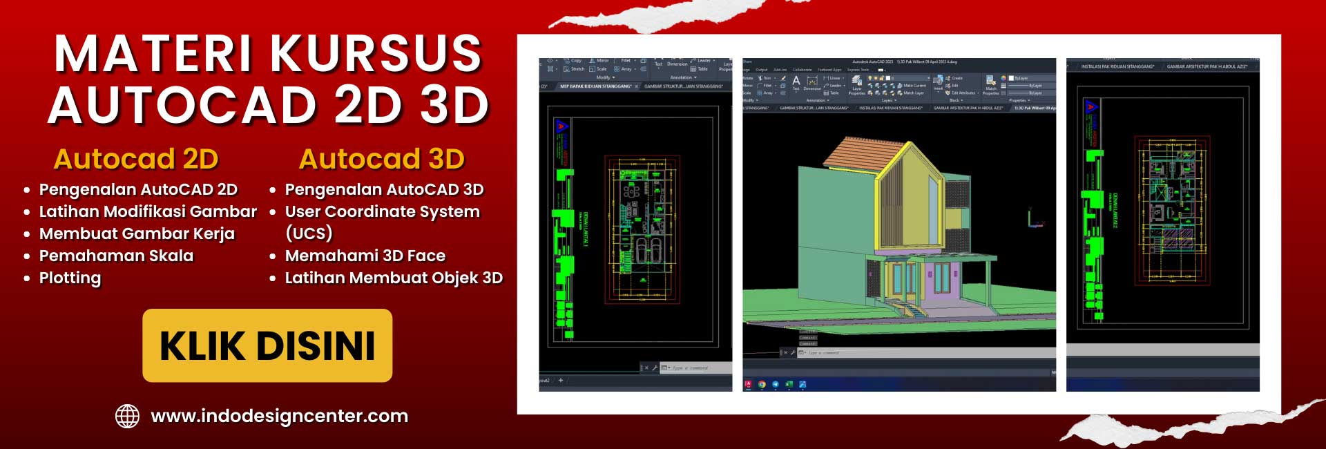 Kursus Autocad Pemula di Bintara, Bekasi