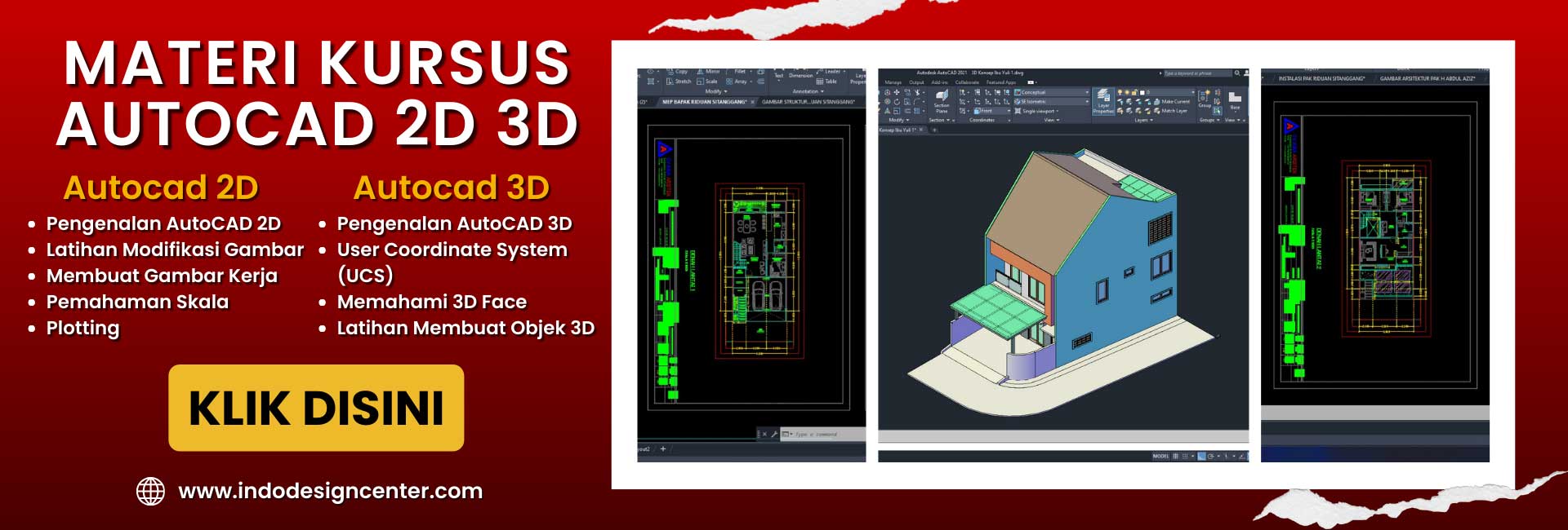 Kursus Autocad Pemula di Bintara Jaya, Bekasi