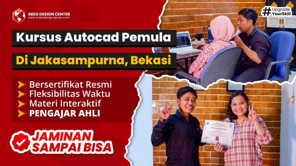 Kursus Autocad Pemula di Jakasampurna, Bekasi
