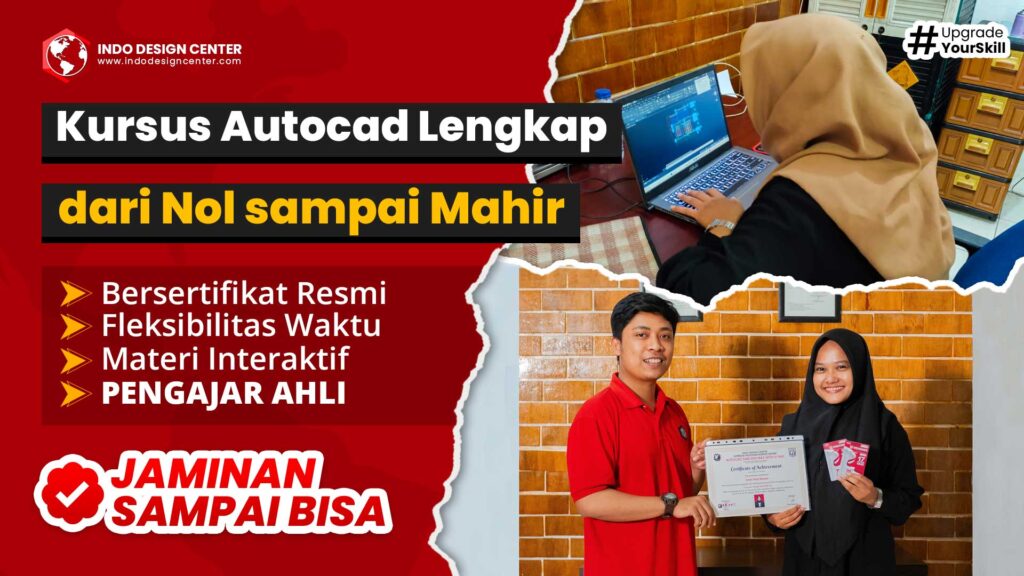 Kursus Autocad lengkap dari Nol sampai Mahir