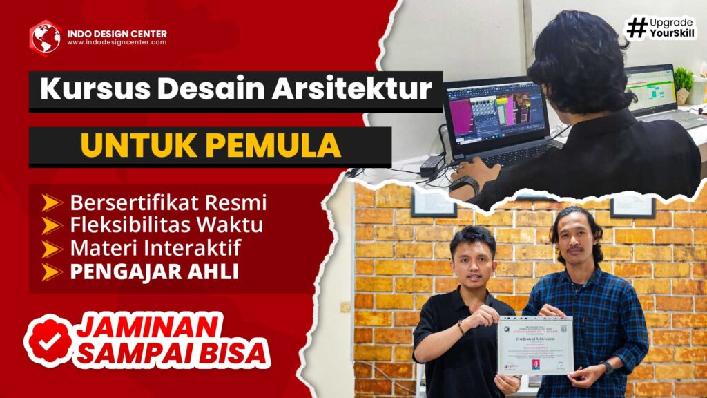 Kursus Desain Arsitektur Untuk Pemula BERSERTIFIKAT RESMI