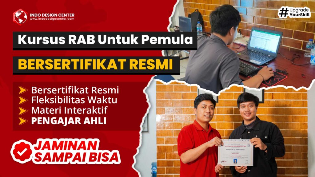 Kursus Rencana Anggaran Biaya Untuk Pemula BERSERTIFIKAT RESMI