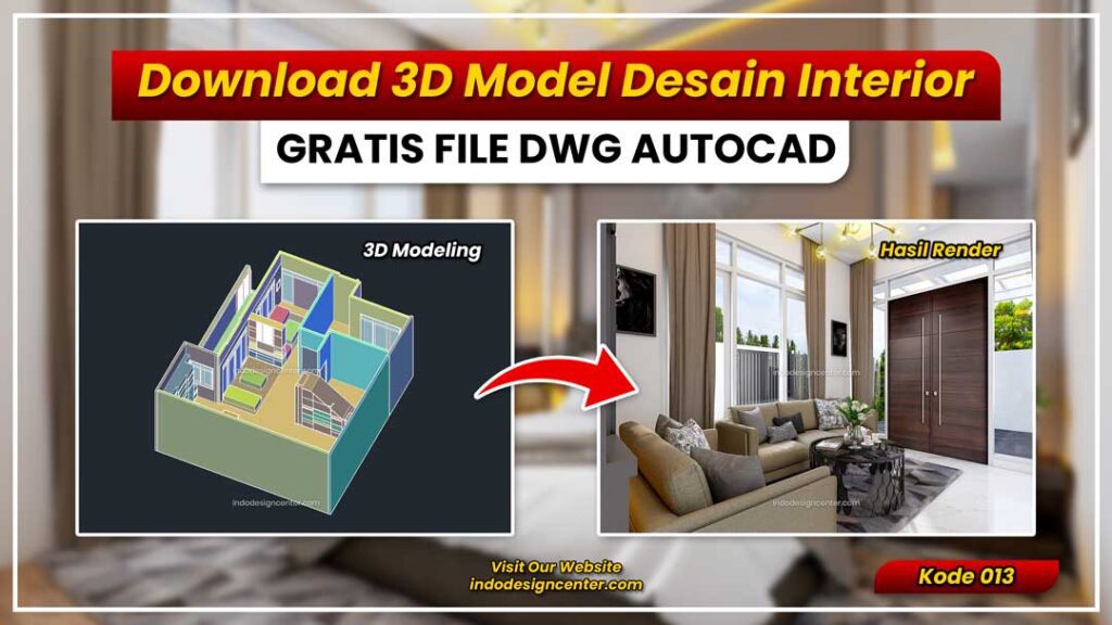 Download file dwg desain interior – Indo Design Center | Upgrade Your Skill