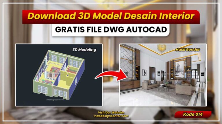 Download 3D Model Desain Interior 14 – Indo Design Center | Upgrade ...