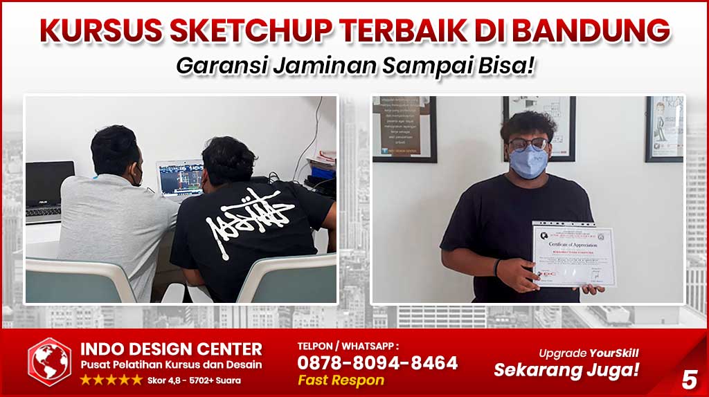 Kursus SketchUp Terbaik di Andir, Kota Bandung