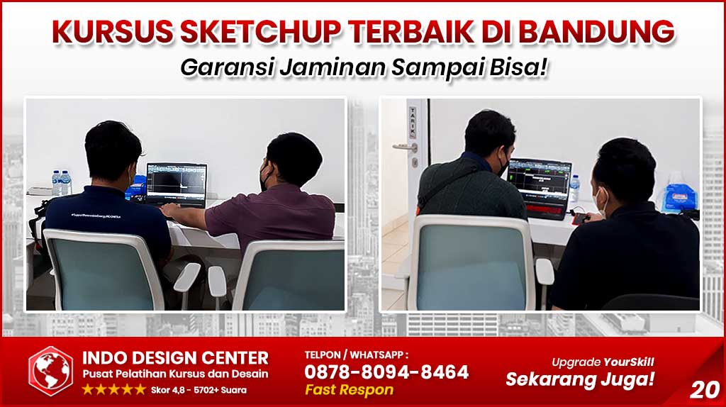 Kursus SketchUp Terbaik di Antapani, Kota Bandung