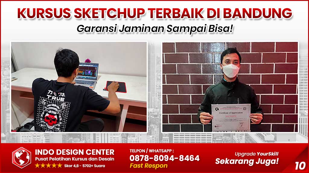 Kursus SketchUp Terbaik di Astana Anyar, Kota Bandung