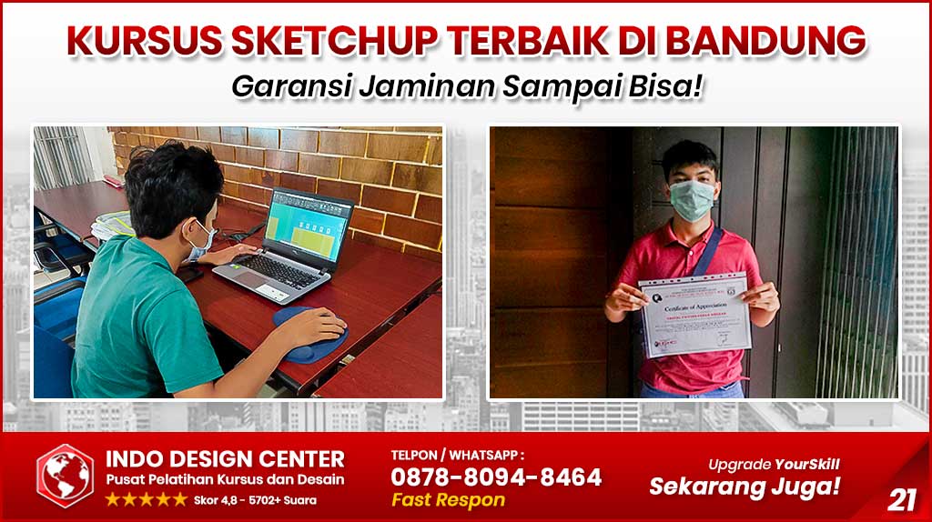 Kursus SketchUp Terbaik di Bandung Kidul, Kota Bandung