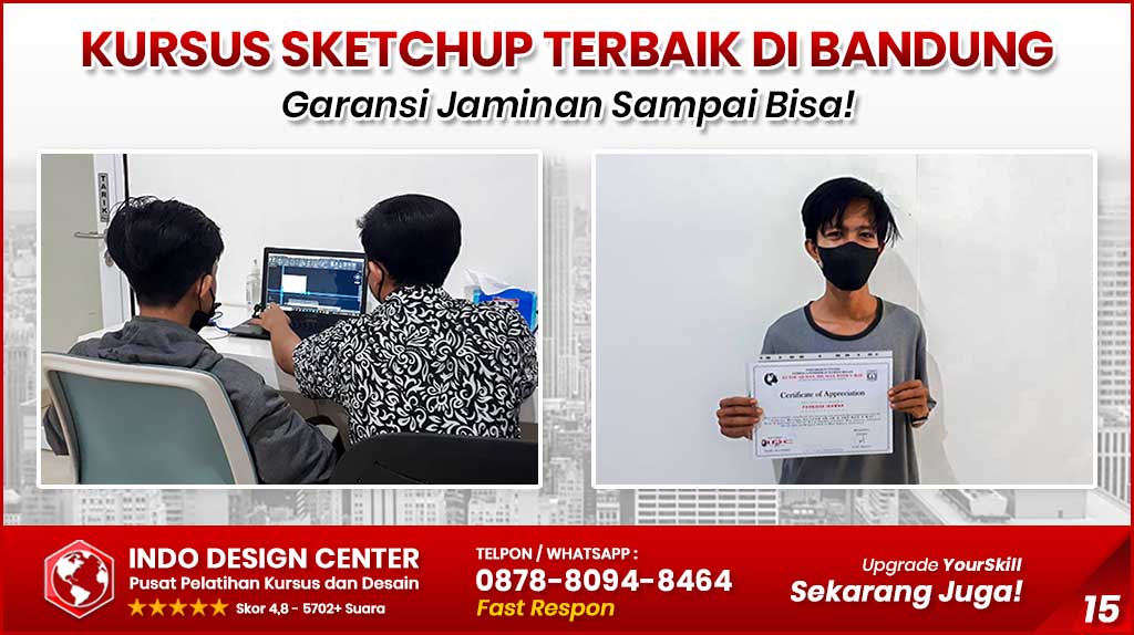 Kursus SketchUp Terbaik di Bandung Kulon, Kota Bandung