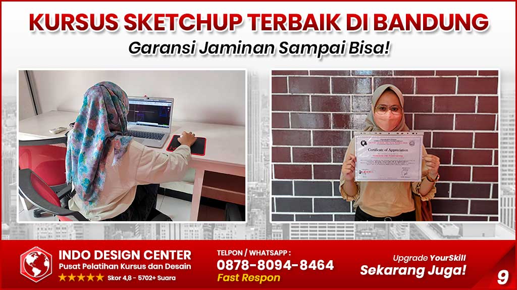 Kursus SketchUp Terbaik di Bandung Wetan, Kota Bandung