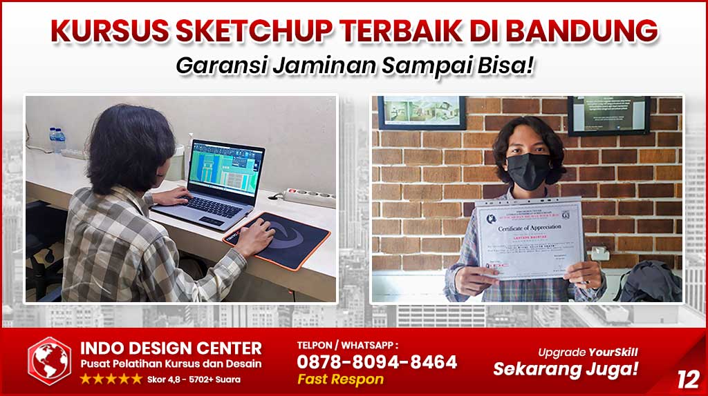 Kursus SketchUp Terbaik di Batununggal, Kota Bandung
