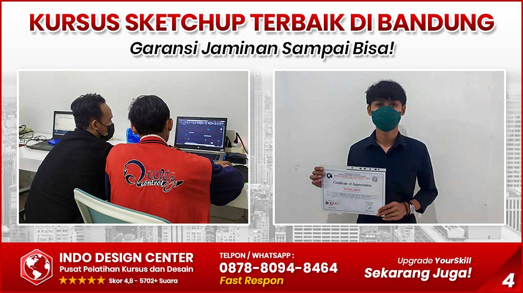 Kursus SketchUp Terbaik di Bojongloa Kaler, Kota Bandung
