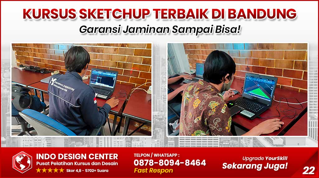 Kursus SketchUp Terbaik di Buahbatu, Kota Bandung