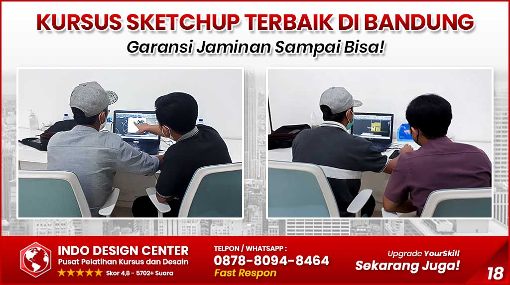 Kursus SketchUp Terbaik di Cibeunying Kaler, Kota Bandung