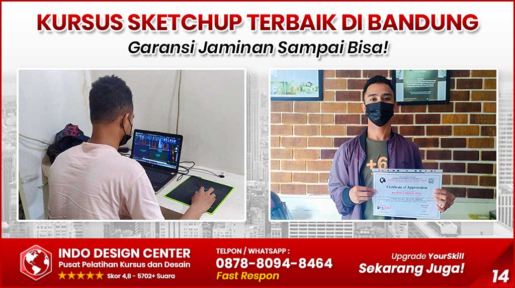 Kursus SketchUp Terbaik di Cibeunying Kidul, Kota Bandung