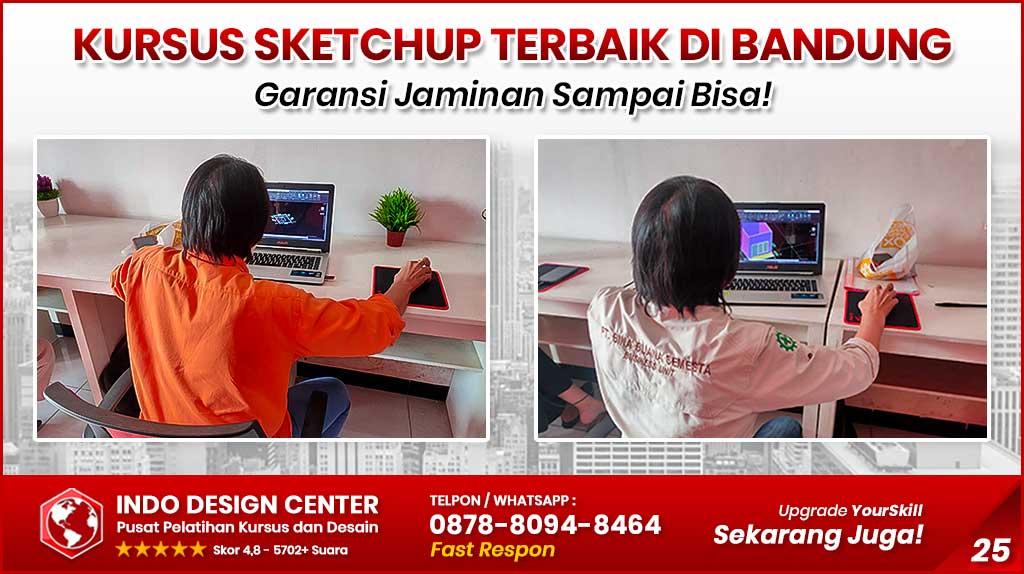 Kursus SketchUp Terbaik di Cibiru, Kota Bandung