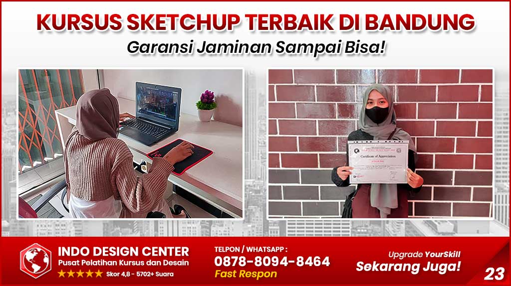 Kursus SketchUp Terbaik di Rancasari, Kota Bandung