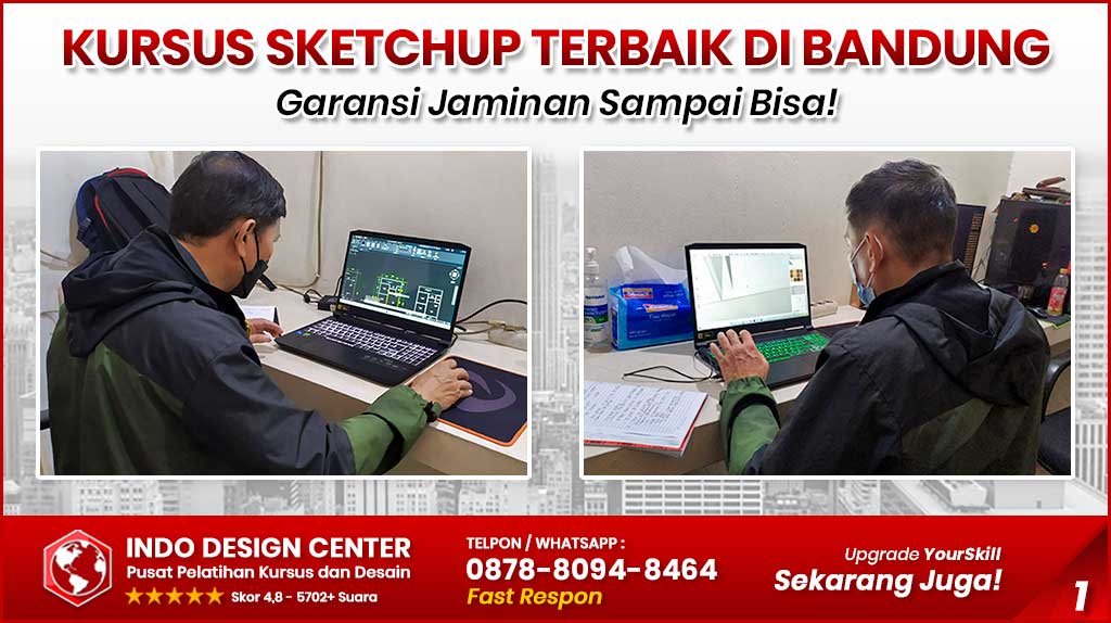Kursus SketchUp Terbaik di Sukasari, Kota Bandung