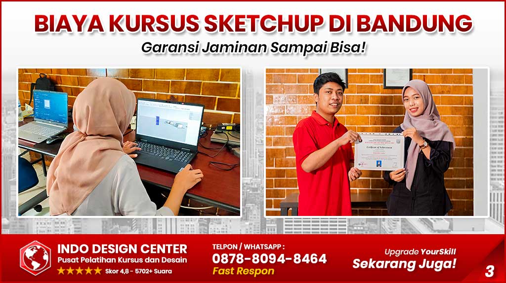 Biaya Kursus Sketchup di Bandung
