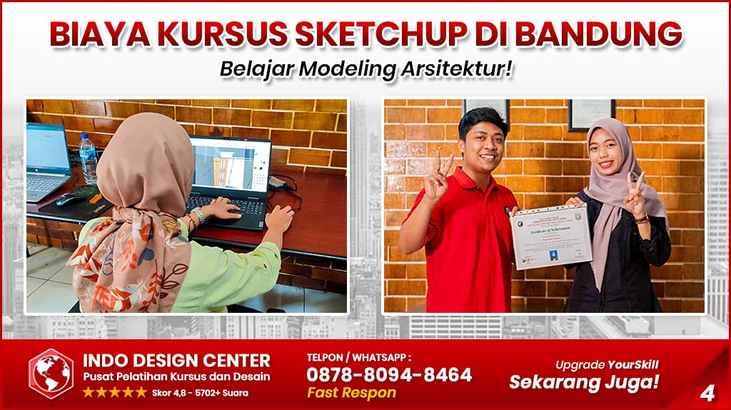 Kursus SketchUp Belajar 3D Modelling Arsitektur