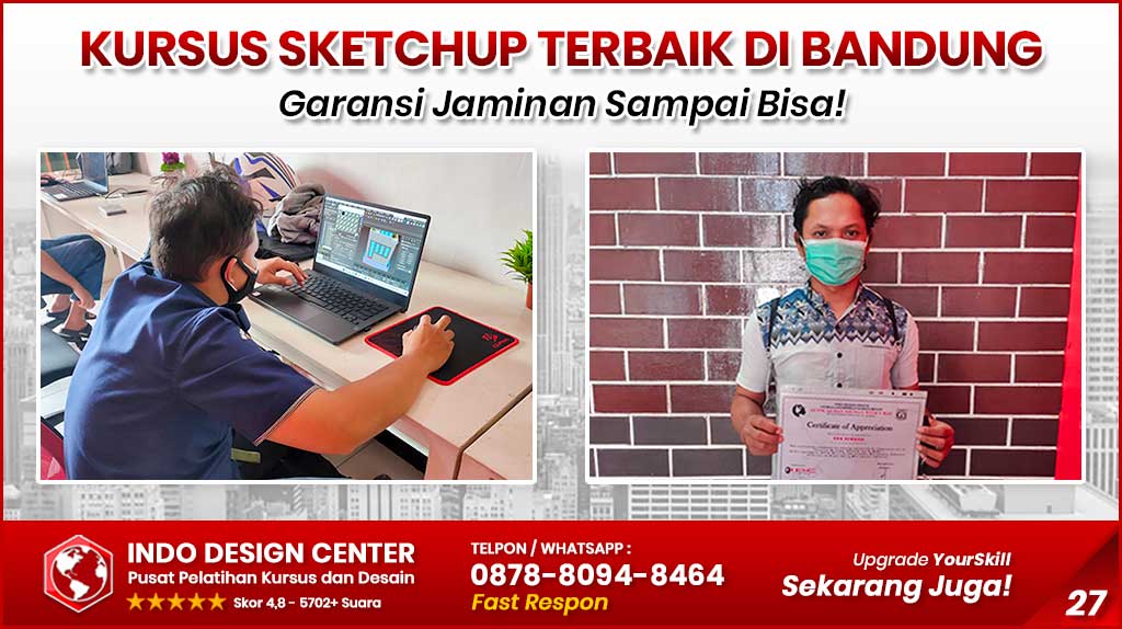 Kursus SketchUp Terbaik di Gedebage, Kota Bandung