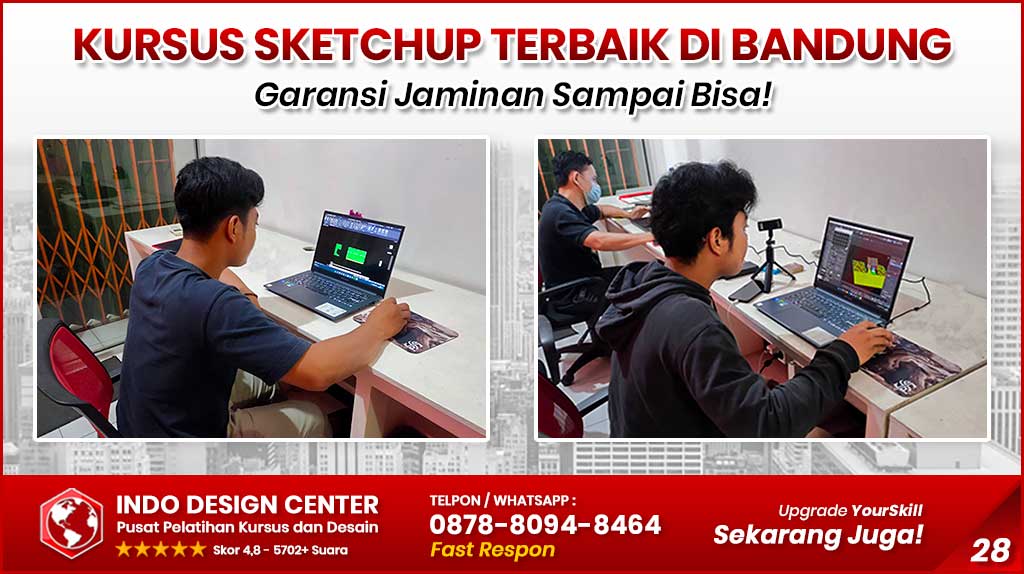 Kursus SketchUp Terbaik di Panyileukan, Kota Bandung