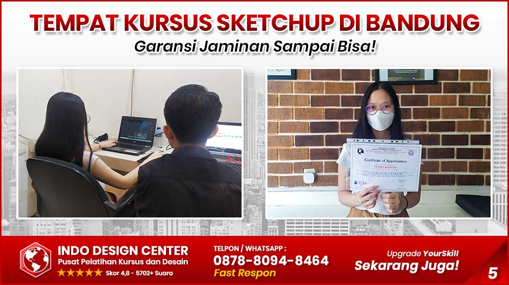 Tempat Kursus SketchUp Murah di Andir, Kota Bandung