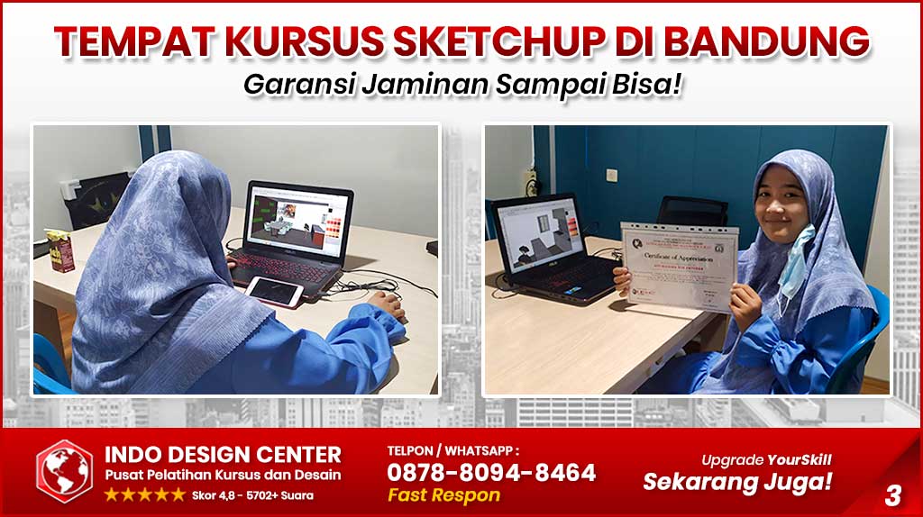 Tempat Kursus SketchUp Murah di Babakan Ciparay, Kota Bandung