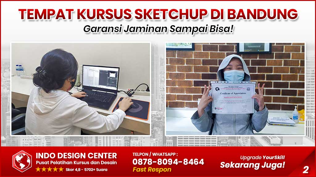 Tempat Kursus SketchUp Murah di Coblong, Kota Bandung
