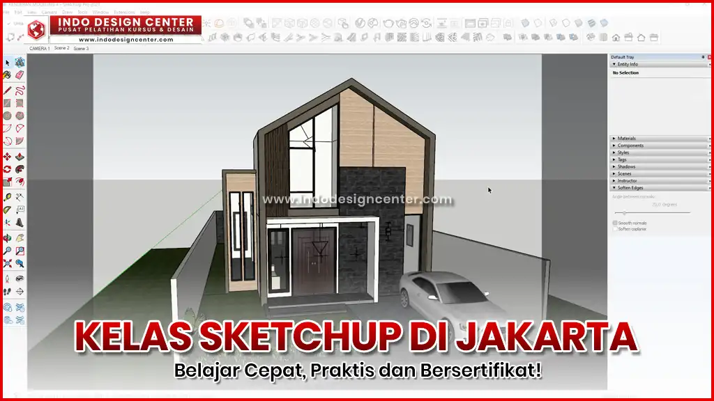 Kelas SketchUp di Jakarta - Belajar Cepat, Praktis dan Bersertifikat!